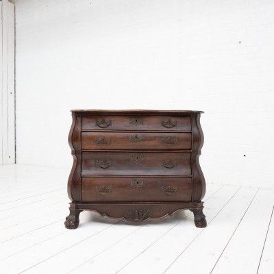 Commode Hollandaise en chêne, fin XIXème