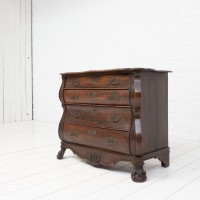 Commode Hollandaise en chêne, fin XIXème