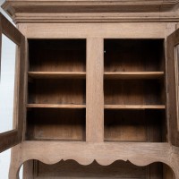 Imposing  oak buffet deux corps, 18th century