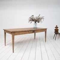 Grande table de ferme et ses allonges, début XXème