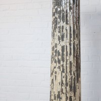 Paire de colonnes en zinc, XIXème