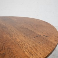 Antique winemaker's round table, late 19th century
