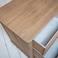 Ancien meuble de métier 9 tiroirs en chêne