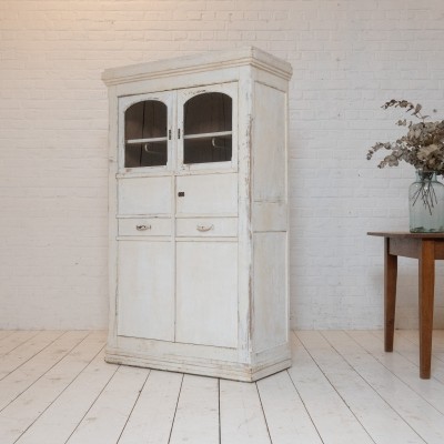 2-door wooden wardrobe early 20th century.