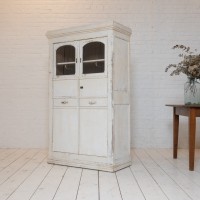 2-door wooden wardrobe early 20th century.