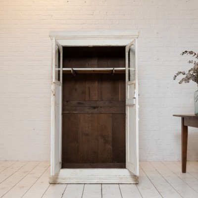 2-door wooden wardrobe early 20th century.