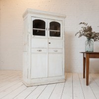 2-door wooden wardrobe early 20th century.
