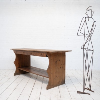 Ancienne table de fleuriste, début 20ème