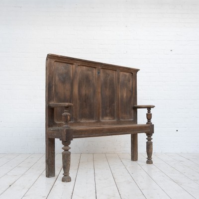 Ancien banc en bois, début XXème