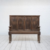 Ancien banc en bois, début XXème