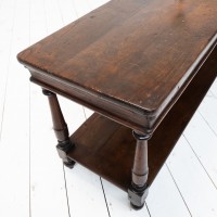 Grande table de drapier en chêne, début XXème