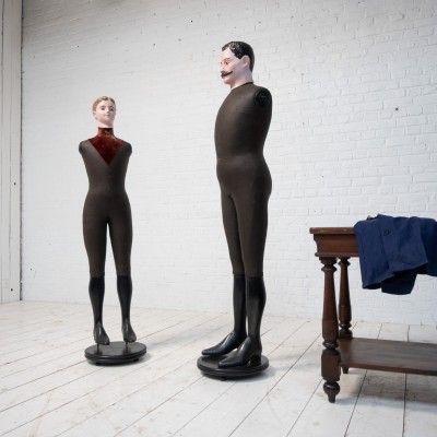 Rare ensemble de mannequins de présentation Stockman Paris, 1890