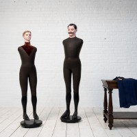Rare ensemble de mannequins de présentation Stockman Paris, 1890