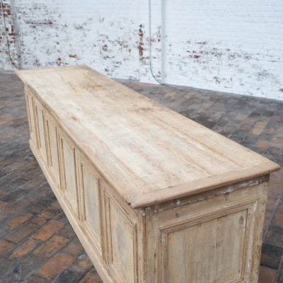 Grand meuble de mercerie à tiroirs, début XXème