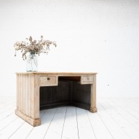 Wooden drugstore counter, 1920