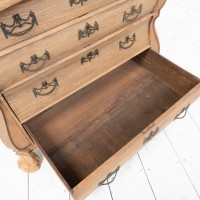 Commode Hollandaise en chêne, fin XIXème