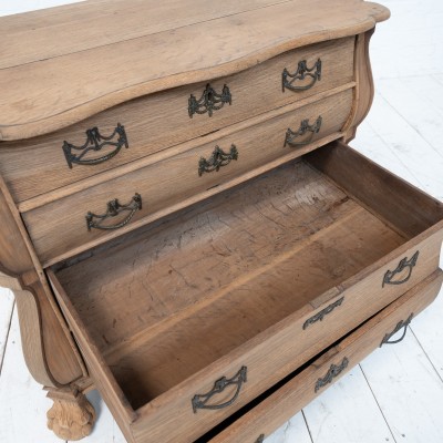 Commode Hollandaise en chêne, fin XIXème