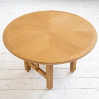 GUILLERME ET CHAMBRON French oak dining table