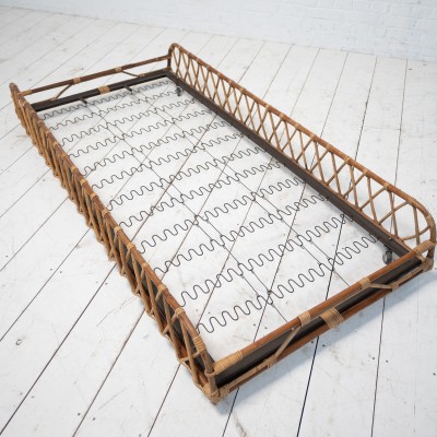 1 to 2 rattan beds, France 1960