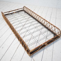 1 to 2 rattan beds, France 1960