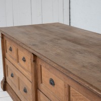 French Oak Haberdashery Cabinet, C.1920