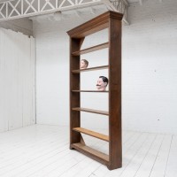 Bibliothèque en chêne, début XXe siècle