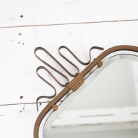 Italian Brass mirror, 1950