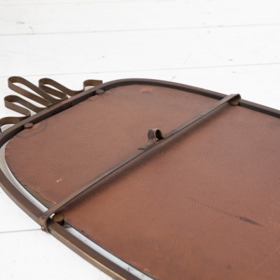 Italian Brass mirror, 1950