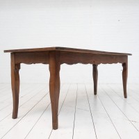 French oak table, 18th century