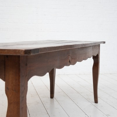 French oak table, 18th century