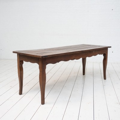 Table en chêne, XVIIIème