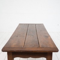Table en chêne, XVIIIème