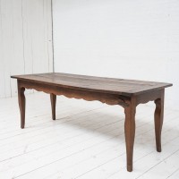 French oak table, 18th century