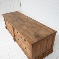 French Oak Haberdashery Cabinet, C.1920