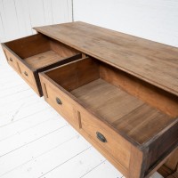 French Oak Haberdashery Cabinet, C.1920