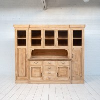 Large Glazed Pine Dresser c.1920