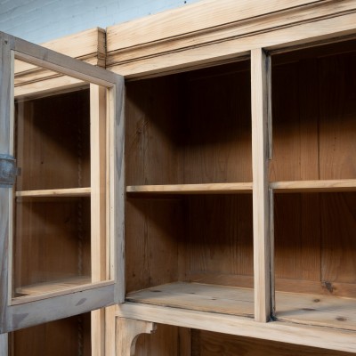 Large Glazed Pine Dresser c.1920