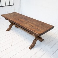 large  French monastery table