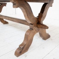 large  French monastery table