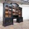 Art Nouveau Blackened Wood Bookcase, circa 1910