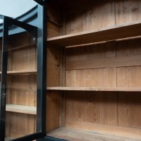 Art Nouveau Blackened Wood Bookcase, circa 1910