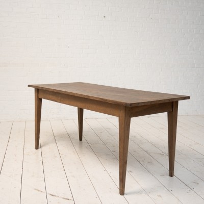 Table de ferme ancienne en chêne – Début XXᵉ siècle