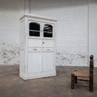 2-door wooden wardrobe early 20th century.