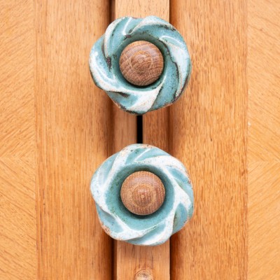 GUILLERME et CHAMBRON French oak cabinet