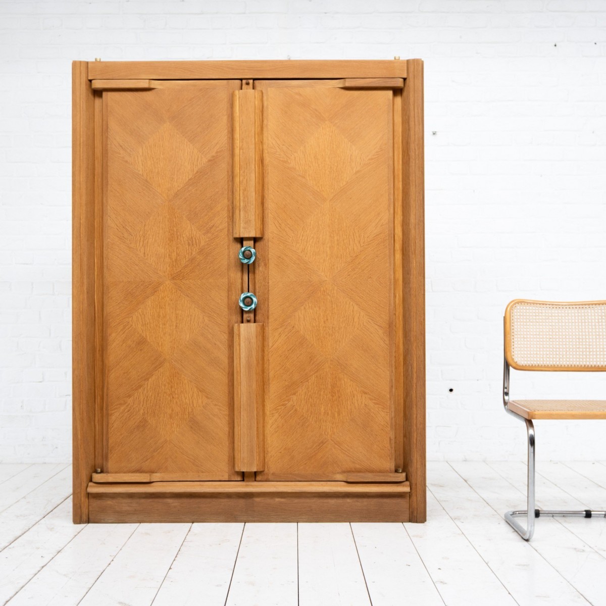 GUILLERME et CHAMBRON French oak cabinet