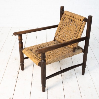 Fauteuil Audoux Minet vers 1950