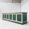 Large wooden shop counter, early 20th century