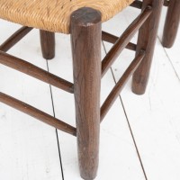 Ensemble de 6 tabourets dans le style Charlotte Perriand