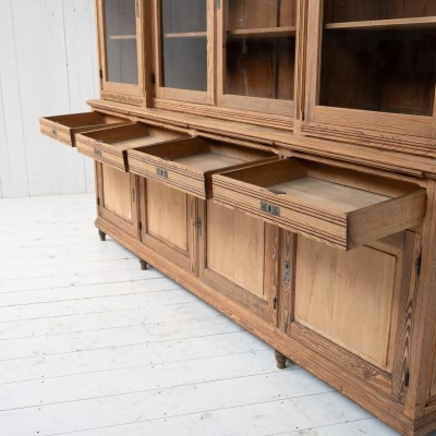 Ancienne vitrine de droguerie - début XXème