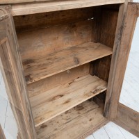 Vitrine deux portes en noyer, 19ème